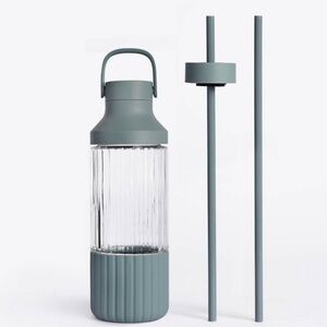 Beast Health Dual Cap Glass Hydration Bottle